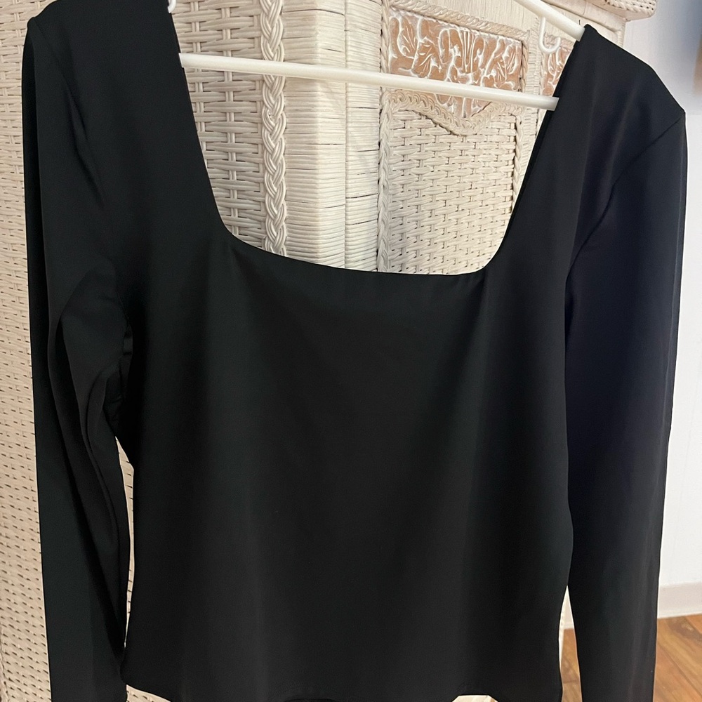 Elegant Black Women's Top